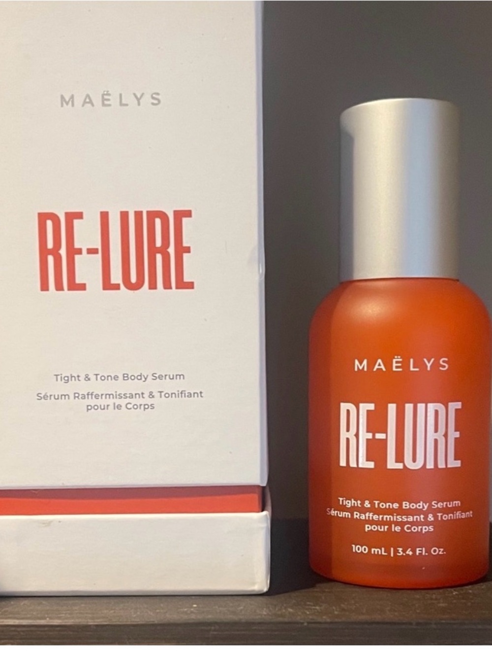 MAELYS RE-LURE Tight & Tone Body Serum – Orange